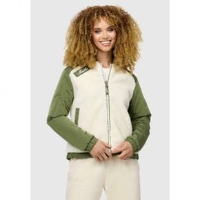 4311356 Marikoo COLLEGE SAYOO - Fleece jacket offwhite dusty olive