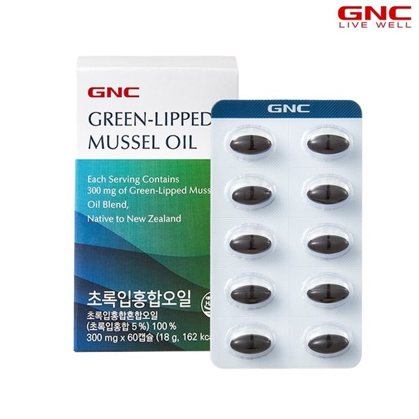 초록입홍합혼합오일 (300mg x 60캡슐 60일분)_1002552