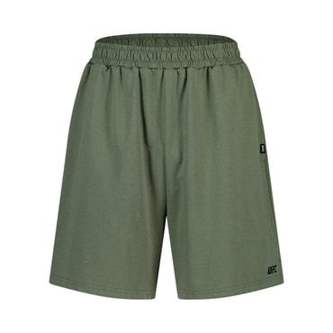 UFC SPORT UFC 펀더멘탈 릴렉스핏 쇼츠 카키 U2SPV2121KH