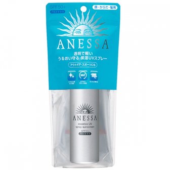  아네사 에센스 UV 스프레이 아쿠아 부스터 (SPF50+・PA++++) 60g