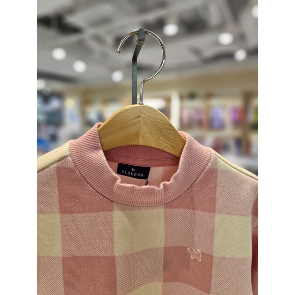 [파주점] (PK) 깅업체크 스웨트셔츠  24C2533405