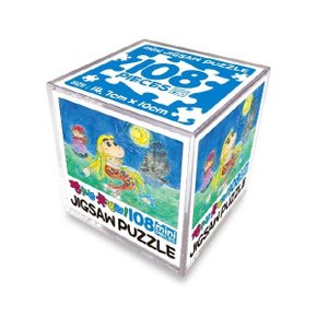 짱구는못말려 큐브직소퍼즐 108pcs: 인어공주