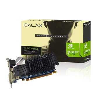 컴튜브 (갤럭시) GALAX 지포스 GT710 D3 1GB LP 무소음