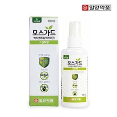 일양약품 모스가드 모기기피 그린티향 100ml 스프레이_P314818483