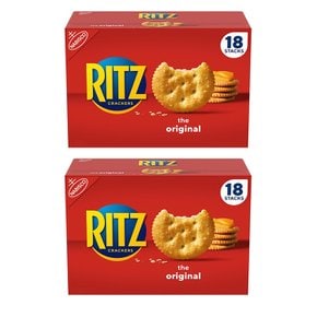 [해외직구]리츠 오리지널 크래커 미국과자 총1.7kg 18입 2팩/ RITZ Original Crackers