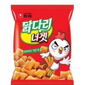 농심 닭다리너겟 130gx10봉 후라이드치킨맛스낵