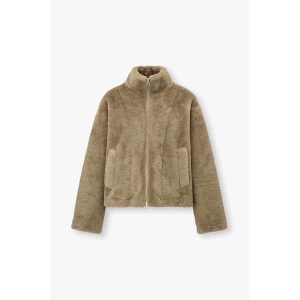 [파주점] 하이넥 집업 퍼 자켓 7125475506