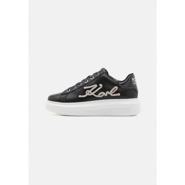 이스퀘어 5108635 KARL LAGERFELD EXCLUSIVE KAPRI SIGNIA GLITTERCORD - Trainers black/silver