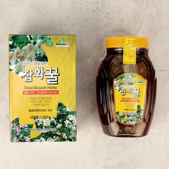 지리산마천농협 [지리산 마천농협] 지리산 마천골 프리미엄 잡화꿀(병) 1.2kg