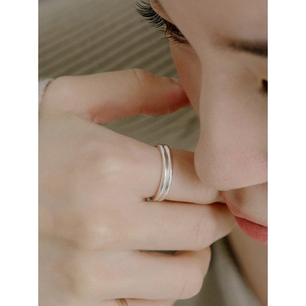 Double round ring