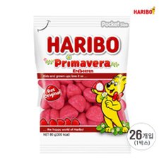 하리보 프리마베라 젤리 80g x 26개입 (1BOX)