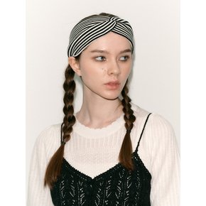 AR_Twist bandana hair band_BLACK