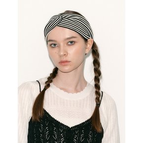 AR_Twist bandana hair band_BLACK