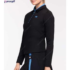 골프셔츠 여성용 긴팔 티셔츠 기능성 골프웨어 블랙 여자긴팔 wf23atp CA3064913