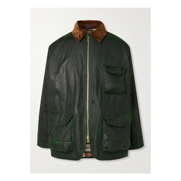 드레익스 코듀로이 트림 왁스드 코튼 재킷 1647597344575286