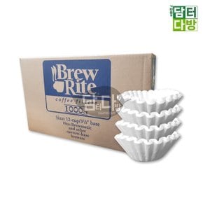 (B) Brew Rite 원형여과지 12-cup(49번) 1BOX(1000매) (WA1F411)