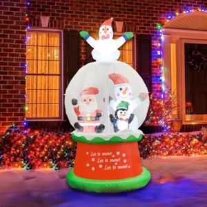 키즈비전 LED 에어벌룬 대형 크리스마스 장식 (스노우볼)