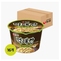 농심 118X16개입 먹태깡큰사발면청양마요맛 농심 컵라면 간식 청양마요맛