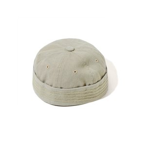 Washing Cotton Watch Cap Ivory