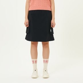 [공식](정상가 : 129,000원) 브리즈 카고 스커트 BLACK