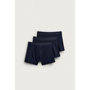 ZARA 자라 베이직 3팩 박서 사각팬티 네이비 블루 4442430401 4442430 1425916