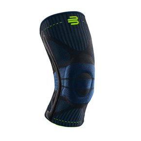 Bauerfeind SPORTS KNEE SUPPORT 무릎 지지대 (L, 블랙)