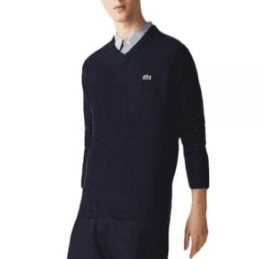 라코스테 V-Neck Wool Sweater (AH1952-166) (브이넥 울 스웨터)