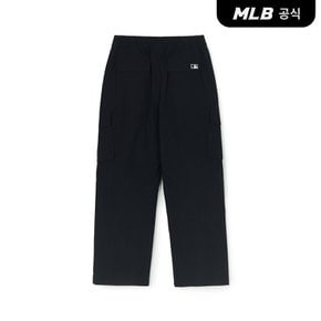 [코리아공식] 남성 베이직 쿠퍼스 카고 와이드 팬츠 NY (Black)