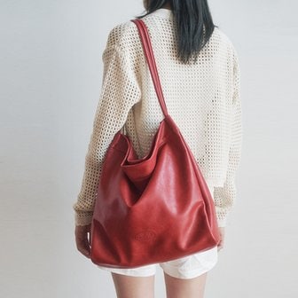 드메이커 Big Marée shoulder bag-red DF24FBBM056