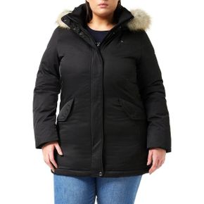 영국 타미힐피거 패딩 Tommy Hilfiger Women`s Tyra Down JKT with Fur Parka 1594074