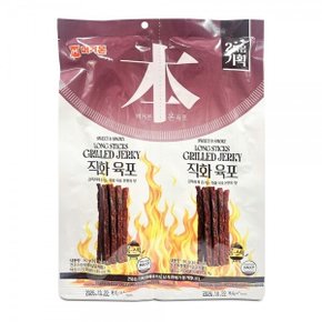 ( )머거본 롱스틱 직화 육포 180g 90g x 2개