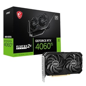 지포스 RTX 4060 Ti 벤투스 2X 블랙 OC D6 8GB