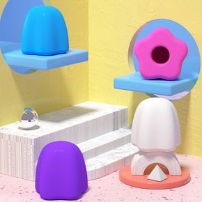 편리한 플라워 실리콘 치약 뚜껑 짜개 짜기 마개 토퍼 캡 디자인 펌프 디스펜서 아이디어 상품 욕실 용품 아이템