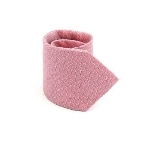 페라가모 핑크 야자수 패턴 남성 넥타이 가로 9CM 152899162
