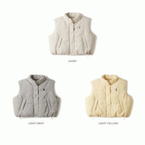 여성용 코듀로이 패딩 베스트 / Corduroy Padding Vest_A WHVWE4912F