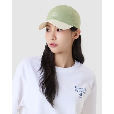 엄브로 남녀공용 투톤 에센셜 볼캡 UQ123CCP21BAS