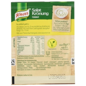 Knorr 크노르 양상추 샐러드 시즈닝 5 x 8g