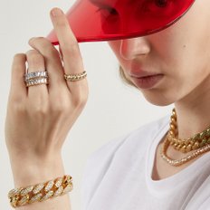 스트라이프 다이아몬드 링 Gold (STRIPE DIAMOND RING ZBM5RG01006010)