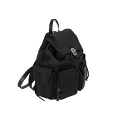 Hey Double Pocket Backpack M (헤이 더블 포켓 백팩 미듐) Black VQB3-1BP880-1BKXX