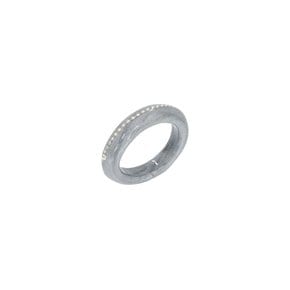 silver radience ring-grey