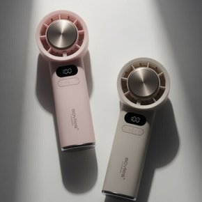 1+1 스타일리스 냉각 핸디 선풍기 쿨링 팬 손 선풍기 손풍기 휴대용