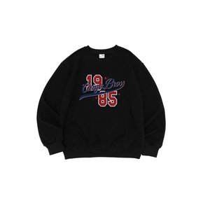 BROS 1985 NUMBERING SWEATSHIRT (BLACK)