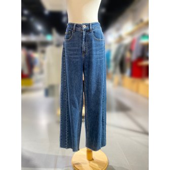 베네통 [여주점] 와끼 절개 와이드 데님팬츠 (BADP08341)