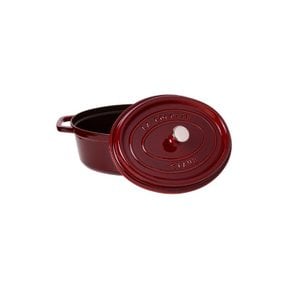 staub 스타우브 피코 코콧 오벌 그레나딘레드 23cm 양손 홀로- 냄비 IH대