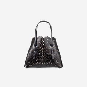 알라이아 비엔 웨이브 카프스킨 미나 20 백 블랙 Alaia Mina 20 Bag in Vienne Wave Lux Calfski