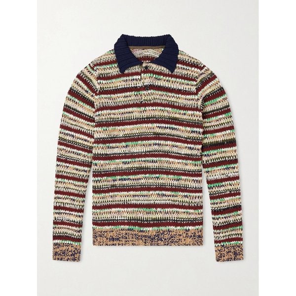 코튼 블렌드 니트 폴로 셔츠 46376663162959933