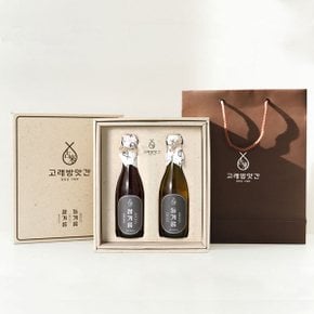 고래방앗간 정1호 참기름 들기름 300ml 저온착유 행사 결혼답례품 설날 선물세트