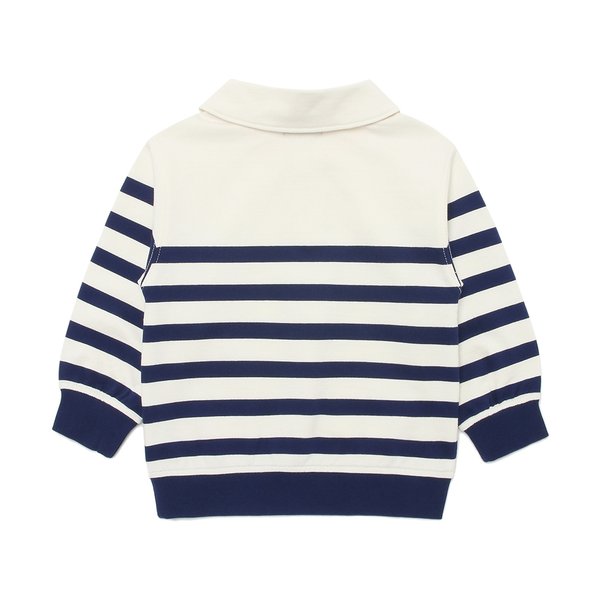 [여주점] [오프라벨 여주점] 블루독베이비 (NY) STRIPE 카라 스웨트셔츠A (45119-334-06)
