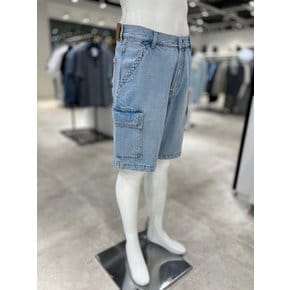 [파주점] [캘빈클라인진]남성 미드데이 미스트 90s 카고 데님 반바지 4LG713G-3A5