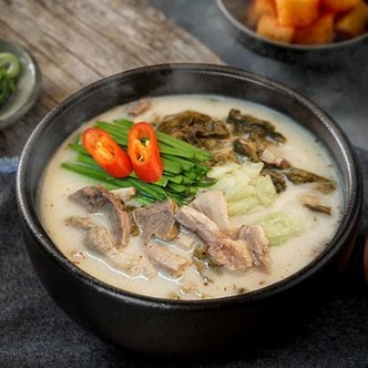 미트타임 국내산 돼지국밥 키트1팩 / 조리후 580g